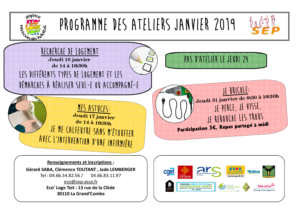 affiche ateliers janvier19