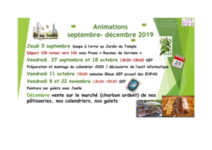 RdV DAMES SEPT-OCT 2019