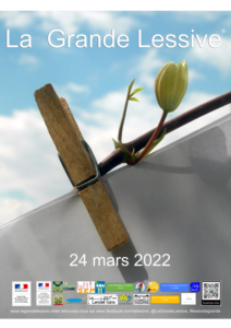 affiche officielle Grande Lessive 2022