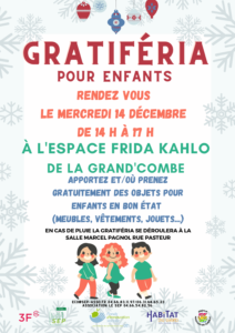 Affiche Gratiferia 14 décembre