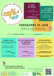 CAFE ASSO PROGRAMME JUIN 2025